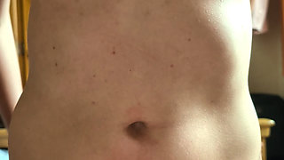 POV - Riding Him and Moaning / Skinny German Girl