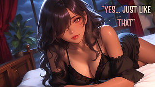 Girlfriend Massage You and Lick Your Ears (Mouth Sounds) (Moaning) (Kisses) (Cuddle) ASMR