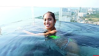 Anal penetration for my big ass Thai GF