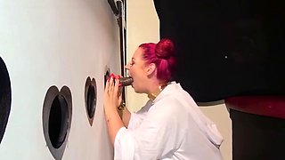 Cheri Pis Latex Double Penetration Glory Hole Threesome