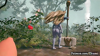 elf fucks in the forest whit human