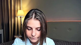 Stacked brunette goes solo toys and masturbation