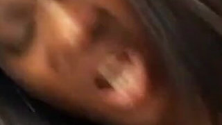 Black Slut in Sexy Lingerie Begs for a Big Black Cock
