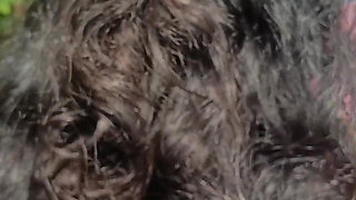 College Student with Uniform Lesbian Outdoor