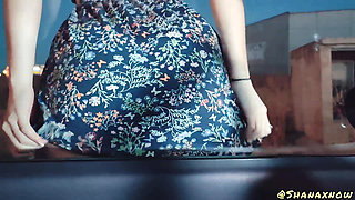 She Made Me Cum on Her Thong in My Car