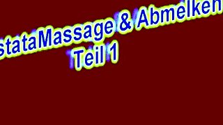 Amateur Handjob and Prostate Massage Makes Him Cum