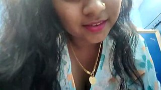 Hot Desi Mallu Wife Gives Blowjob - Romantic Homemade Sex Part 1