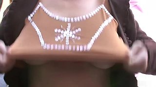 Crazy pornstar in best piercing, striptease porn clip