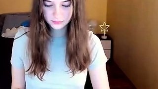 Brunette Solo Webcam Masturbation