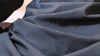 A Naughty Malaysian Hijabi Girl Doing Porn Showing off Her Ass in Abaya