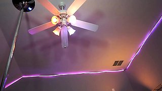 Peeing blonde fetish babe uses toy in her tight pussy