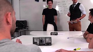 Lets Go Bi Office Orgy Part One