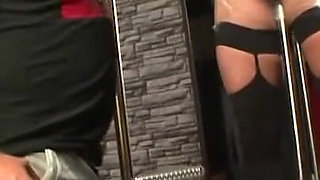 Dominating bondage wrapped in foil