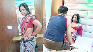 Hot Indian Bhabhi Sushmita's Kamasutra Honeymoon Sex - Blowjob, Doggy Style & Tight Pussy Fuck