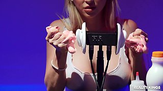 Alix Lynx's Intense Wet Encounter with Blonde Passion