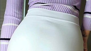 Sexy slut close up pov ass fucking