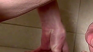 Mom Loves to Please Herself by Taking a Morning Shower