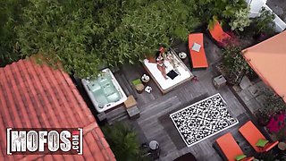 Mofos featuring Gianna Nicole and Kacy Lane's natural tits clip