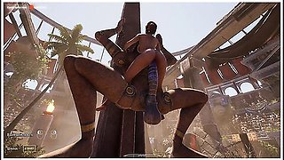 The Ancient Statue Woke Up And Began To Pound Lara In All Her Holes, Filling Her With Sperm. 3d Hentai Game. Part 1 - Car Toon