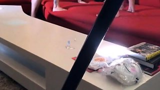 Big assed busty tit fuck and blowjob from curvy stunner