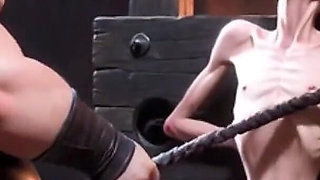 CBT Humiliation - BBW Mistress Whipping Locked Slave Cock