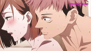 Cute Teenager Got Fucked by her friend (JJK) Hentai Animated Porn Cartoon Porn