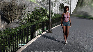 Away From Home - Liam Fucks Chloe Behind a Tree in a Risky Park Hookup