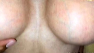 Shameless busty wife exciting sex scene