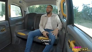 Lady Gang Takes BBC Anal and Gets Cum on Her Big Ass in Fake Taxi