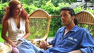 Redhead Rides Cock Then Gets Pussy Eaten