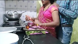 Village Girl Ashu in Sari Scolds Boss and Gets Hardcore Creampie in Mumbai