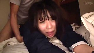 Shaved Asian Teen Marina Tanaka Fucked Hard in Auction Fetish - Creampie & Blowjob