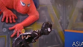 Trailer-battle With Spider-woman Without Condom Mt-005-best Original Asia Porn Video