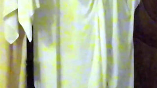Burka Girl Cum Walk and Piss