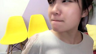 Kinky double japanese blowjob and hardcore fucking session
