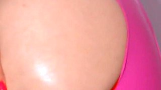 Get Ready to Have Your Mind Blown When I Tease You in My Super-tight Latex Outfit and Oily Ass