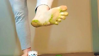 Food foot play