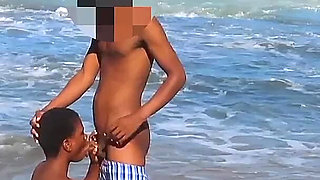 Beach Blow Job