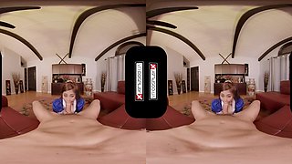 VRCosplayX Costume Play SUCKY-SUCKY Compilation In POINT OF VIEW Virtual Reality Part two