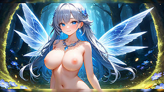 Enchanted Curves - Busty Fairy Girls in a Luminous Magical Forest