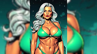 Ai Animation Strong Granny Teasing