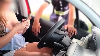 Stranger Groping Wife Ask For Directions.
