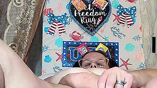 Labor Day Bash Fed Fat Whore Corn Now She's Farting