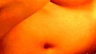 Cute blondie gets pussy pissed in bathroom