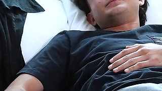Stepsis Slids Wet Slit Down Stepbro's Shaft & Makes Him Bust Early - Mypervyfamily -