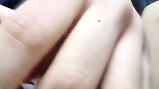 Japanese Girl's Huge Clit Masturbation