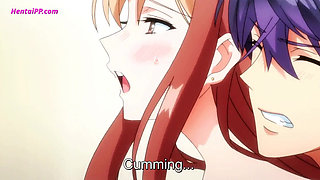 Brunette Decides To Use XL Condom On First Date ( Hentai Uncenored )