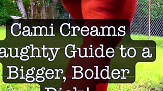 Big Booty Ebony Aunty Cami Creams Says Women Prefer Bigger