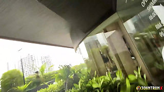 JohnTronX - Underwater fuck with a hot Asian amateur babe