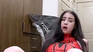 Rosie Rider Spiderwoman Rides A Cock On Floor Onlyfans